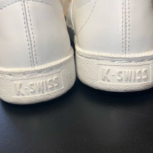 White K-Swiss Tennis Shoes
